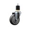 Service Caster 4'' SS Thermoplastic Rubber Wheel Swivel 1-7/8'' Expanding Stem Caster SCC-SSEX20S414-TPRB-178 - alternate 1